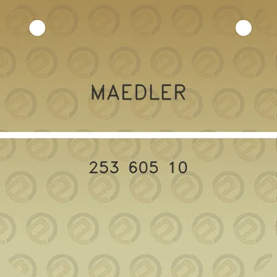 maedler-253-605-10