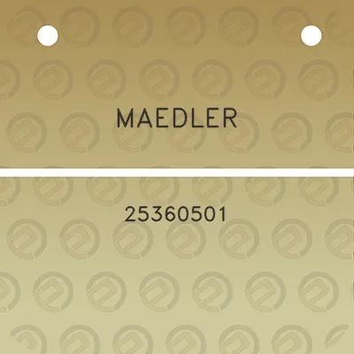 maedler-25360501