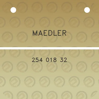 maedler-254-018-32