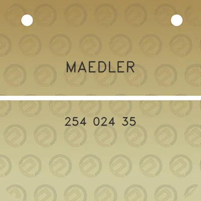 maedler-254-024-35