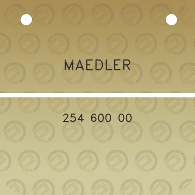 maedler-254-600-00