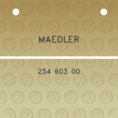 maedler-254-603-00