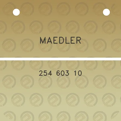 maedler-254-603-10