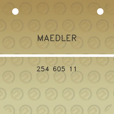 maedler-254-605-11