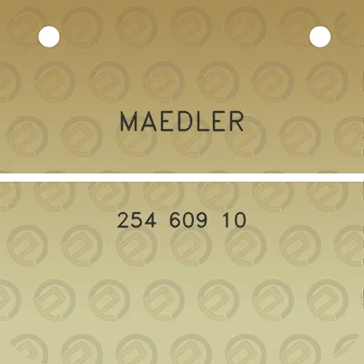 maedler-254-609-10