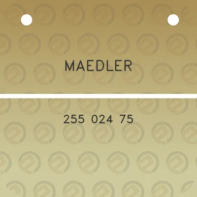 maedler-255-024-75