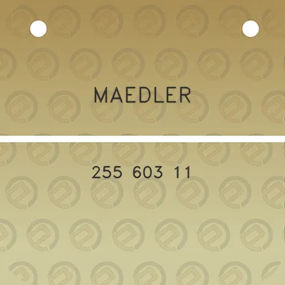 maedler-255-603-11