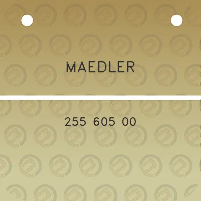 maedler-255-605-00