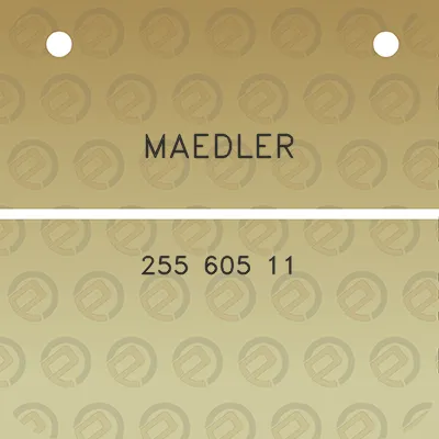 maedler-255-605-11