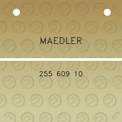 maedler-255-609-10