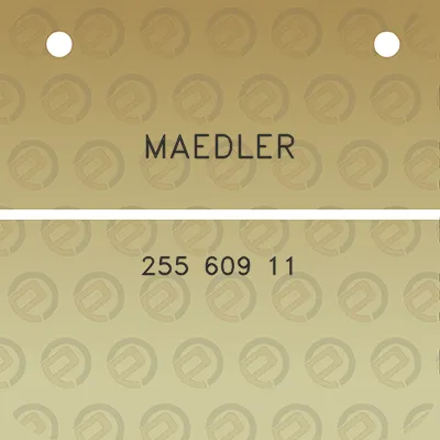 maedler-255-609-11