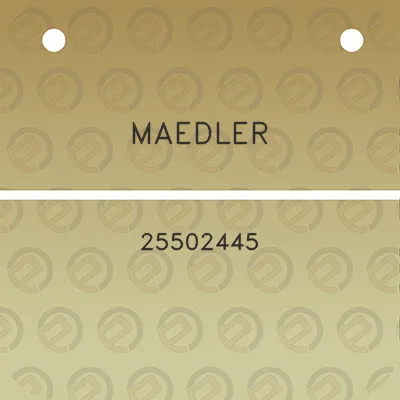 maedler-25502445