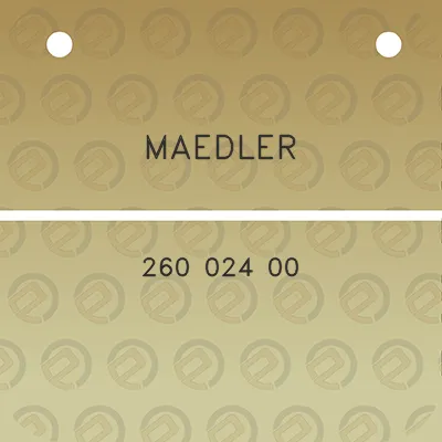 maedler-260-024-00