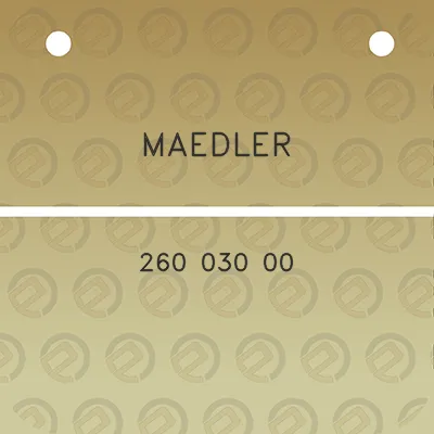 maedler-260-030-00