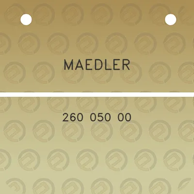 maedler-260-050-00