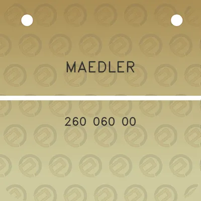 maedler-260-060-00