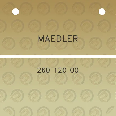 maedler-260-120-00