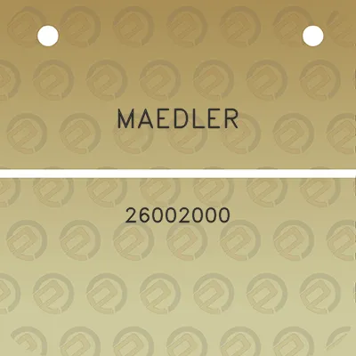 maedler-26002000