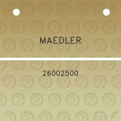 maedler-26002500