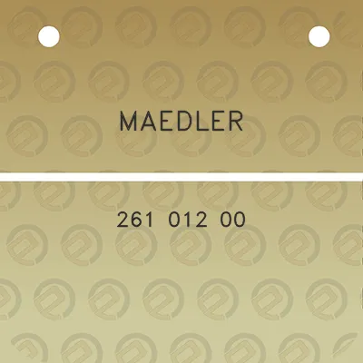 maedler-261-012-00