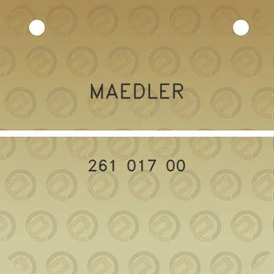 maedler-261-017-00