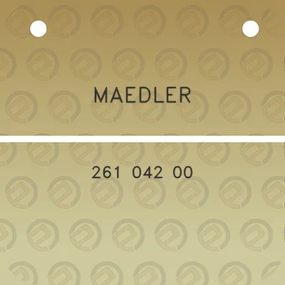 maedler-261-042-00