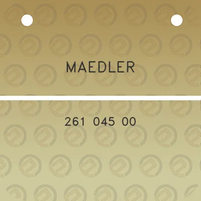 maedler-261-045-00