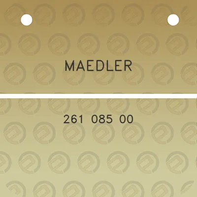 maedler-261-085-00