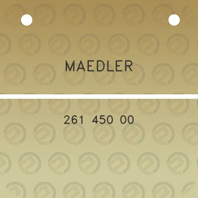 maedler-261-450-00