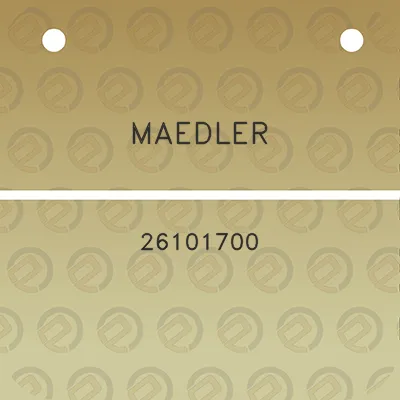 maedler-26101700