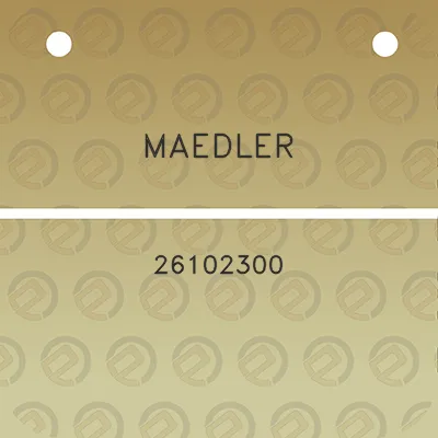 maedler-26102300