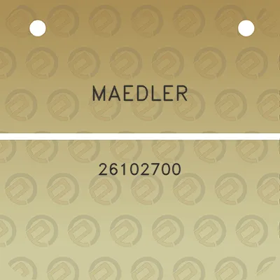maedler-26102700