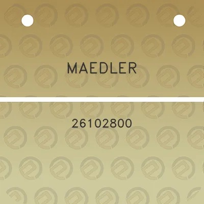 maedler-26102800