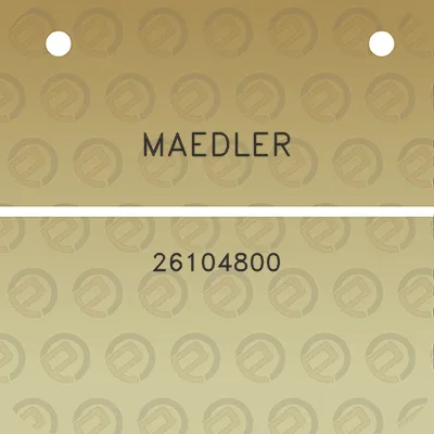 maedler-26104800