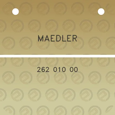 maedler-262-010-00