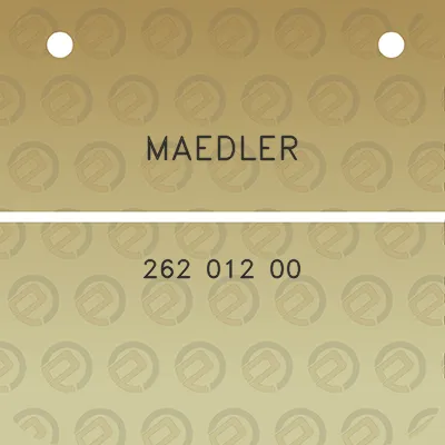 maedler-262-012-00