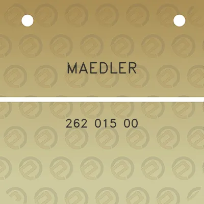 maedler-262-015-00