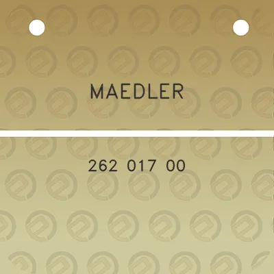 maedler-262-017-00