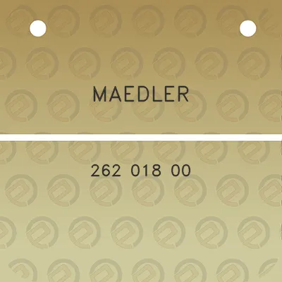 maedler-262-018-00