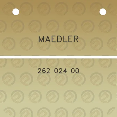 maedler-262-024-00