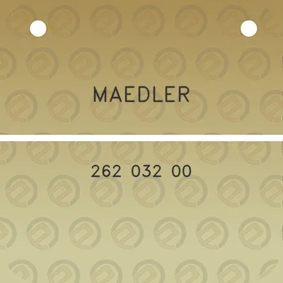 maedler-262-032-00