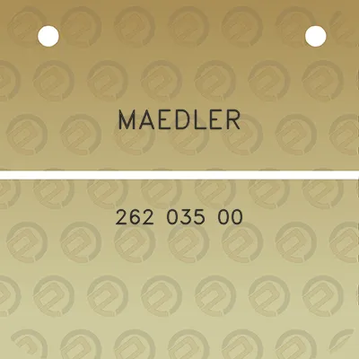 maedler-262-035-00