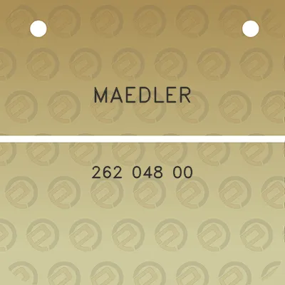 maedler-262-048-00