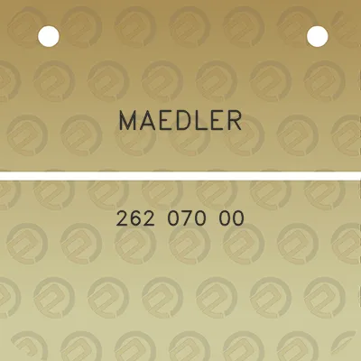 maedler-262-070-00