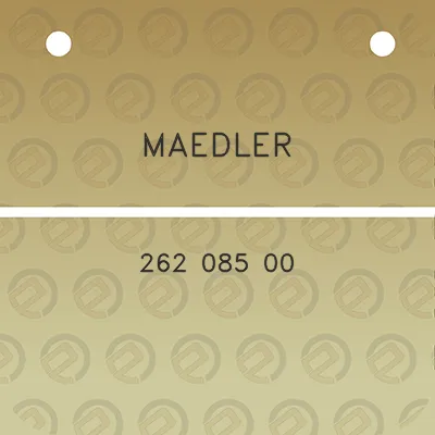 maedler-262-085-00