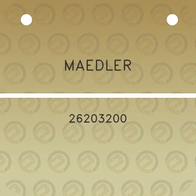 maedler-26203200