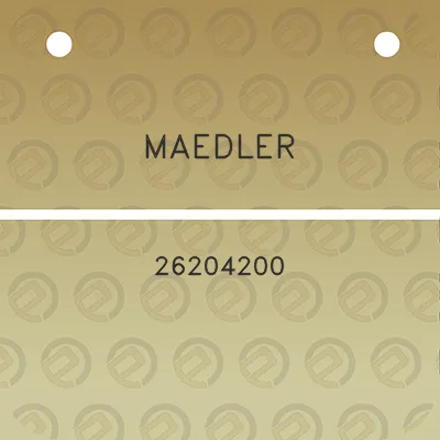 maedler-26204200