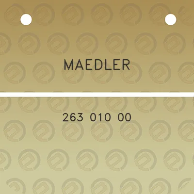 maedler-263-010-00