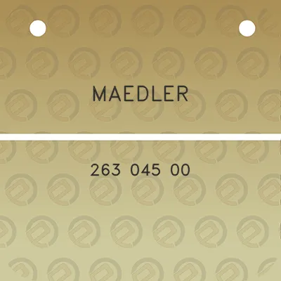 maedler-263-045-00