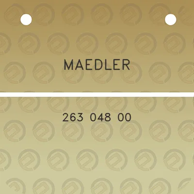 maedler-263-048-00